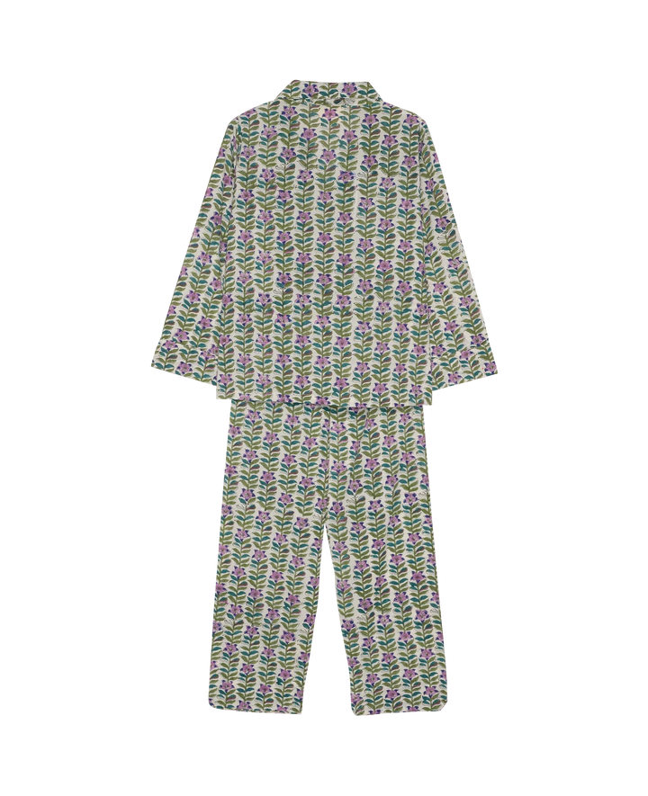 Sissel Edelbo - Nuit pyjamas Set SE 1911 - Lavender Flower Nattøj 