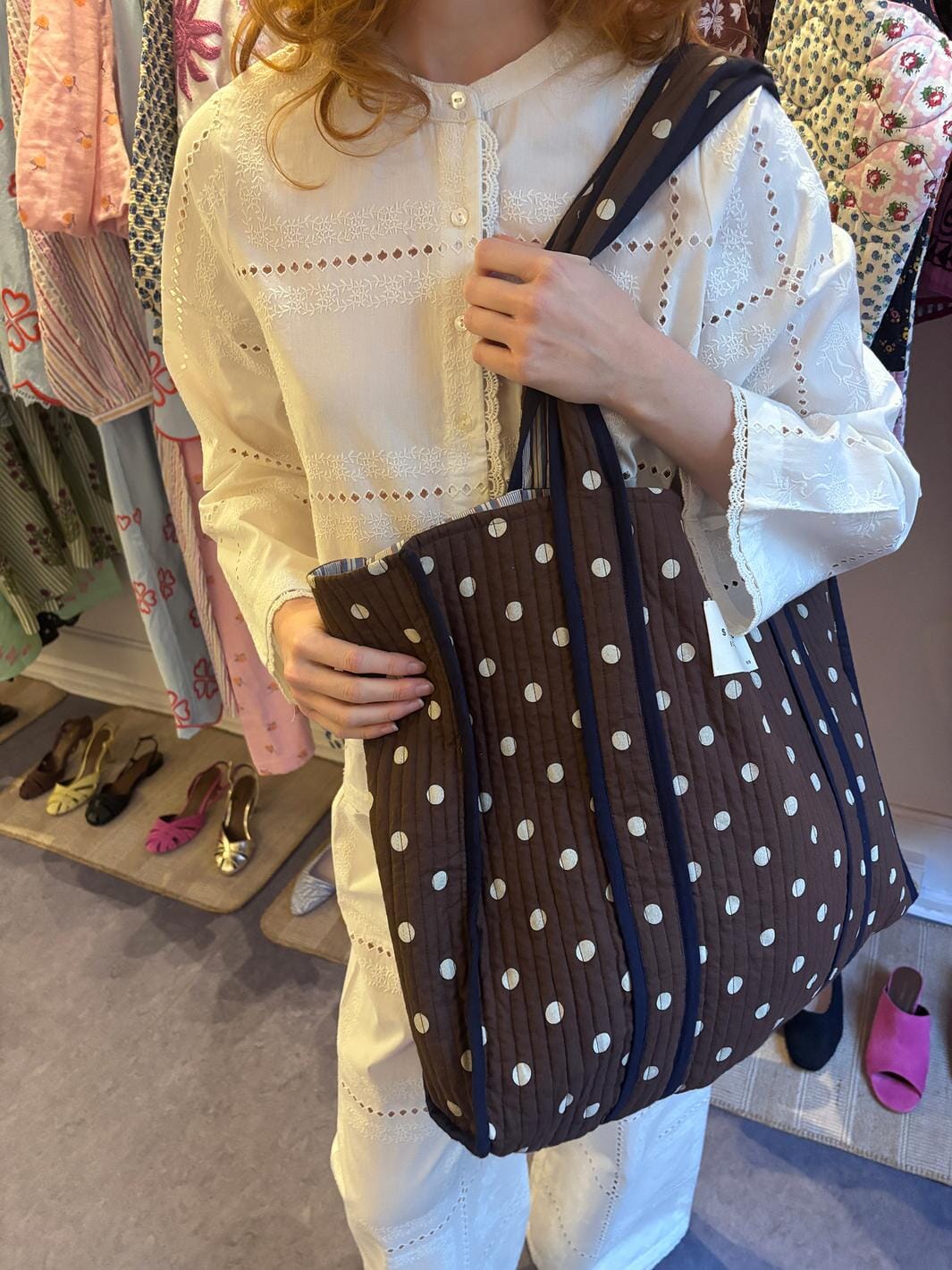 Sissel Edelbo - Pricilla Bag SE 1590 - Dot Brown