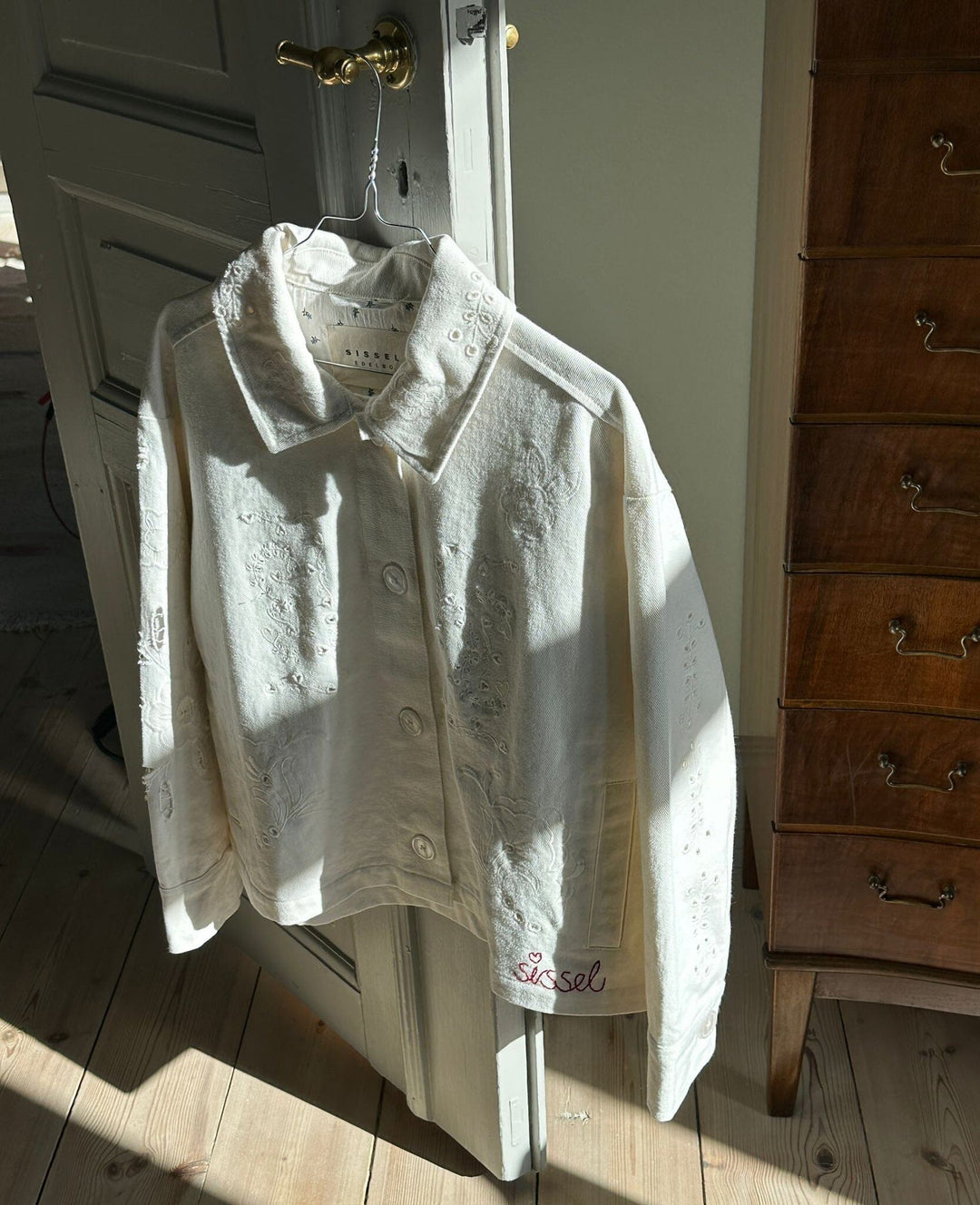 Sissel Edelbo - Vintage Jacket SE 1915 - White Napkin Jakker 