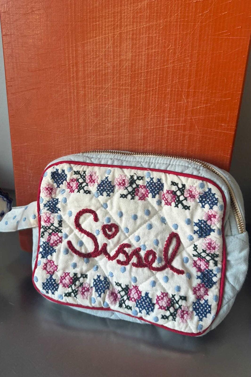 Sissel Edelbo - Yara Cosmetic Bag SE 2002 - Baby Blue Toilettasker 