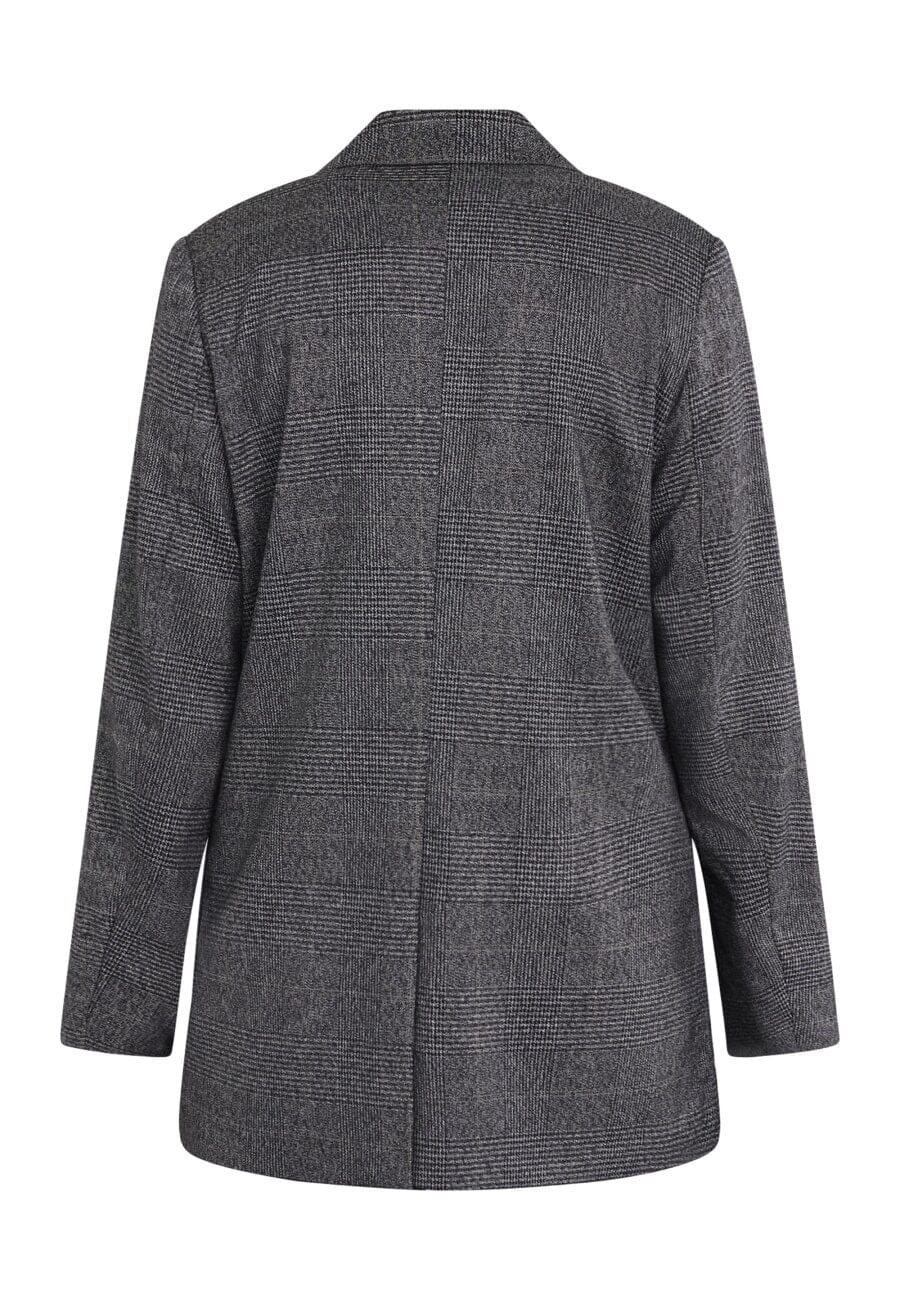 Sisters Point - Viksa-Bl1 20508 - 053 - Grey Check Blazere 