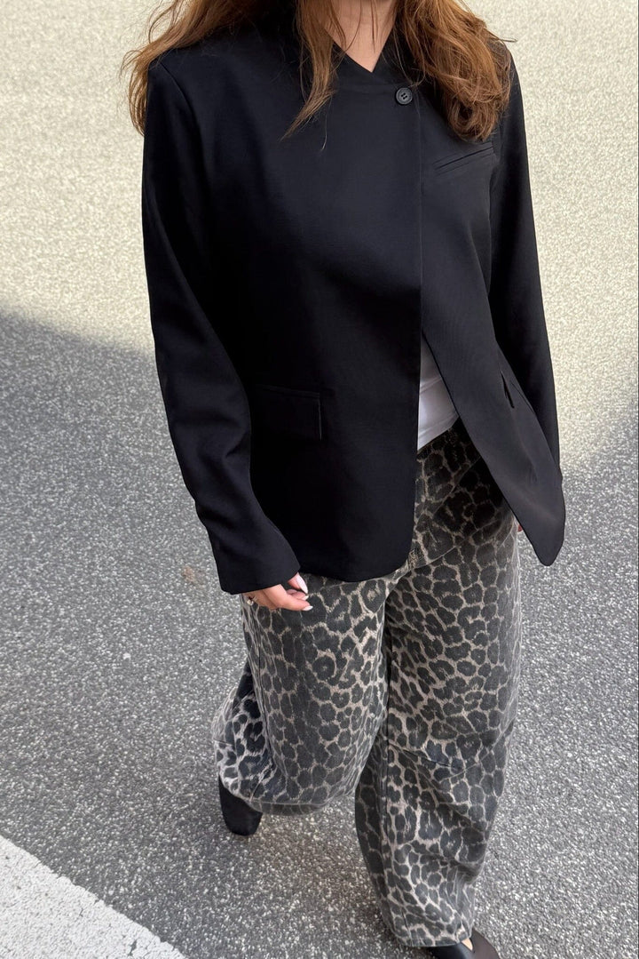 Sisters Point - Viksa-High.Bl 20195 - 000 - Black Blazere 