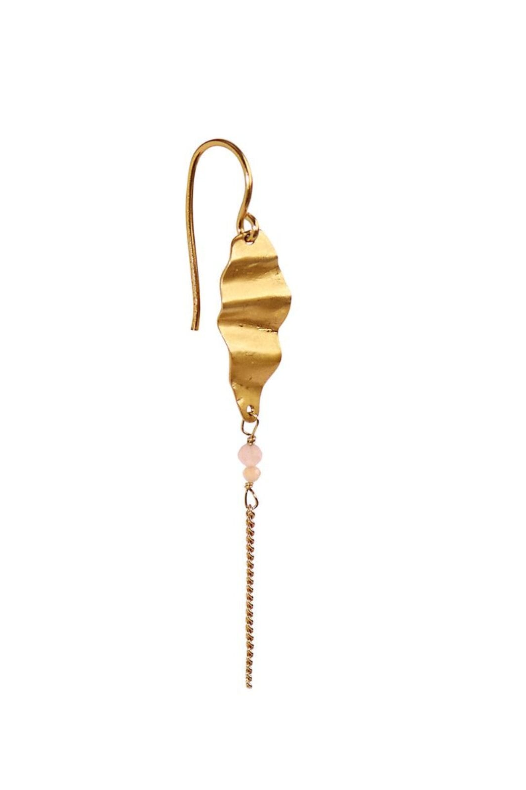 Stine A - Cleo With Chain Earring - 1402-02-S Øreringe 