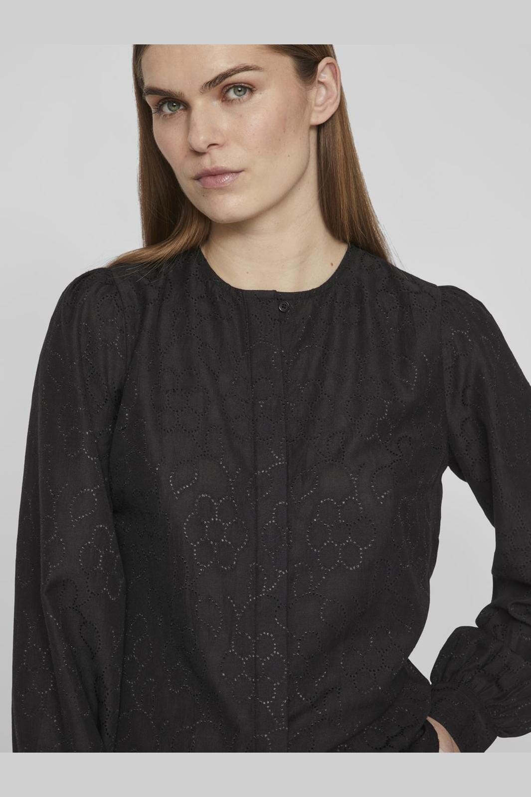 Vila - Viachela L/S Top #4 - 4588951 Black