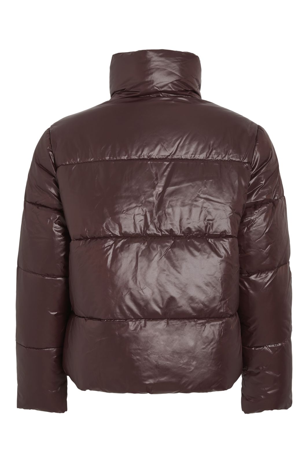 Vila - Vilidda L/S Shinny Puffer Short Jacket - 4897448 Fig