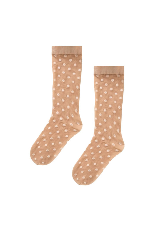 Wolford - Daisy Socks 48113 - 9383 White/white Strømper 