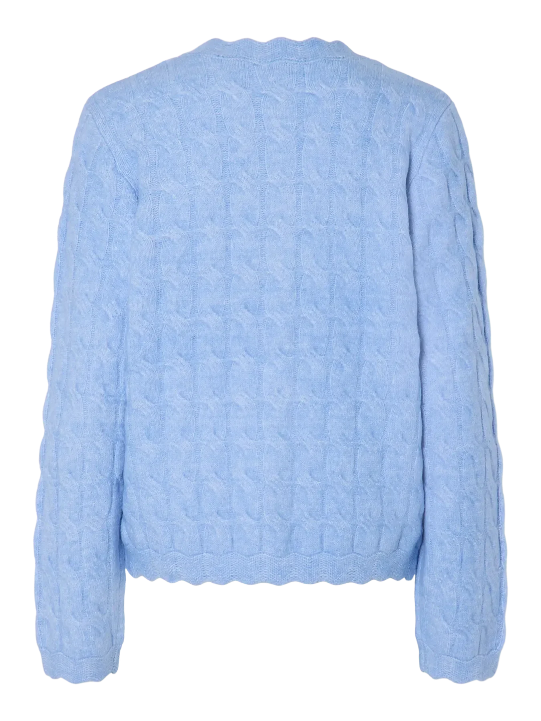 YAS - Yasbubera Ls Knit Cardigan - 4791715 Vista Blue Cardigans 